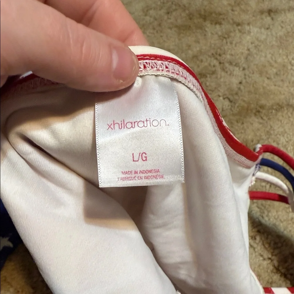 Star and Stripe American Flag Bikini Set size Large - Picture 4 of 6